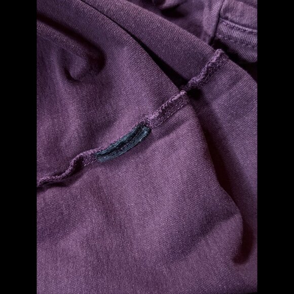 AllSaints T Shirt Large Mens Burgundy Tonic Crewneck Short Sleeve RamSkull Tee - Picture 7 of 7